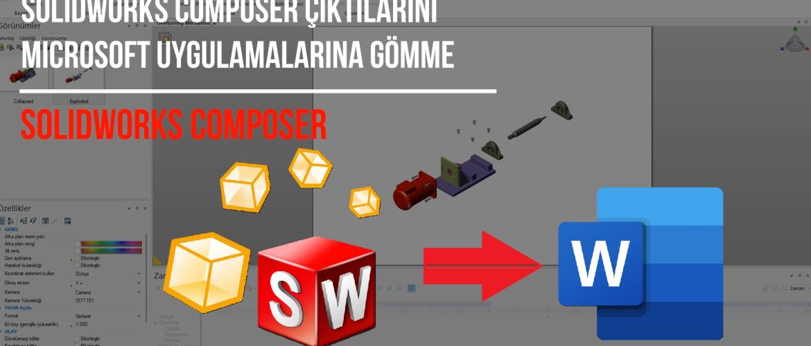 SOLIDWORKS COMPOSER ÇIKTILARI